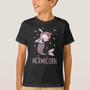 Mermicorn Unicorn Mermaid Mythical Creature T-Shirt