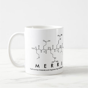 Merri peptide name mug
