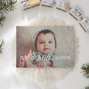 Merriest Little Christmas Flat Holiday Card