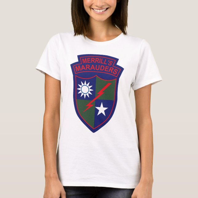 Merrill's Marauders (2) - 5307th Composite Unit T-Shirt (Front)