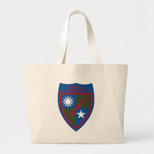 Merrill's Marauders - 5307th Composite Unit Large Tote Bag