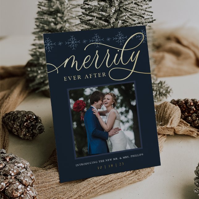 Merrily Ever After | Holiday Wedding Announcement (Creator Uploaded)
