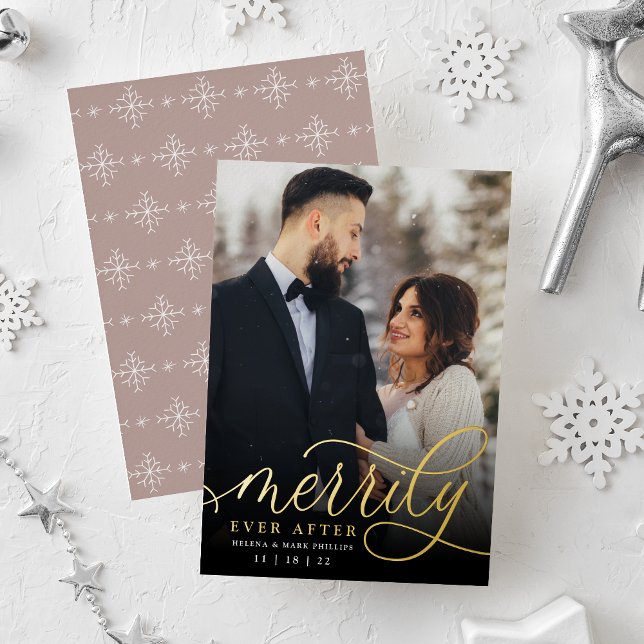 Merrily Ever After | Holiday Wedding Announcement (Creator Uploaded)