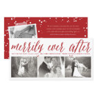 Merrily Ever After Simple Script 3 Photo Wedding