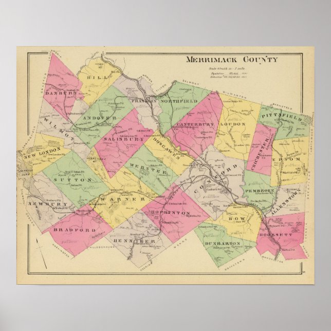 Merrimack County Poster (Front)