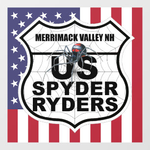 Merrimack Valley NH Chapter - Decal Flag & Logo