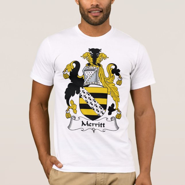 Merritt Family Crest T-Shirt (Front)