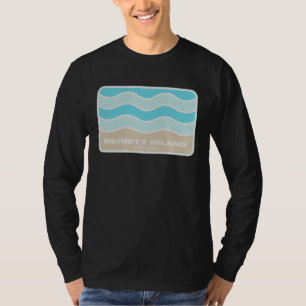 Merritt Island Florida Retro FL Waves Beach Souven T-Shirt