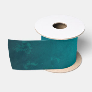 Merrt Christmas Vintage Trendy Blue Satin Ribbon
