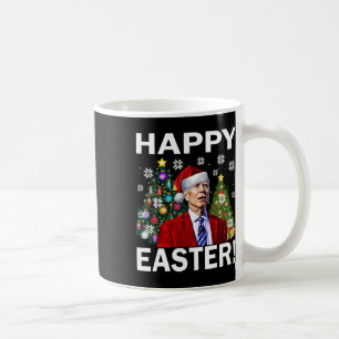 Merry 4th Of Easter Funny Joe Biden Christmas Ugly Coffee Mug
