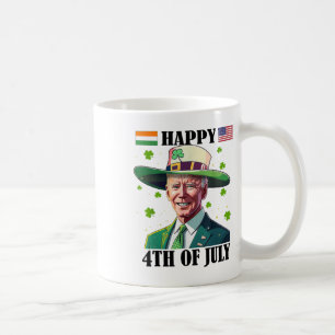Merry 4th Of Easter Funny Joe Biden St Patricks Da Coffee Mug