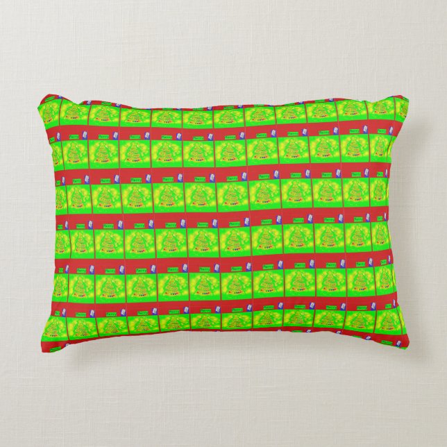 Merry Accent Pillow (Front)