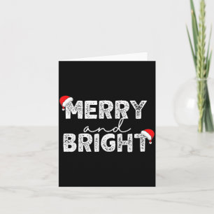 Merry &amp; Bright And I'm Trying To Feel Merry &a Card
