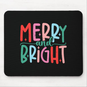 Merry &amp; Bright Moody &amp; Uptight Matching Co Mouse Pad
