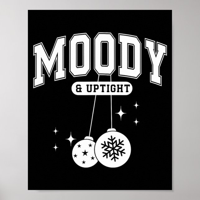 Merry &amp; Bright Moody &amp; Uptight Matching Co Poster (Front)
