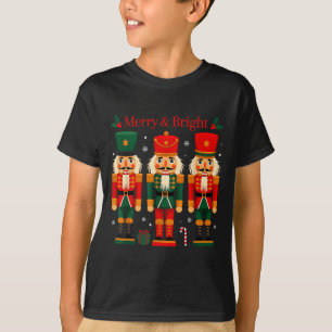 Merry & Bright Nutcracker Christmas Ballet Dan T-Shirt