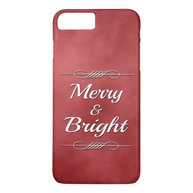 Merry and Bright Case-Mate iPhone Case (Back)