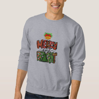 Merry and Bright Christmas Bells Festive  Sweatshirt