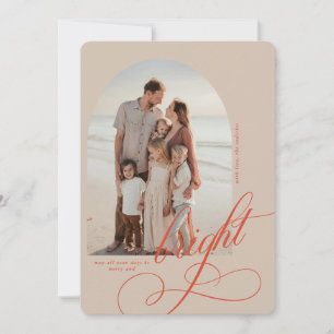 Merry and Bright Christmas Card