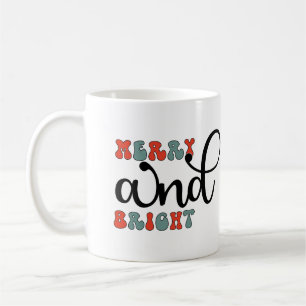 Merry and Bright Christmas Coffee Mug