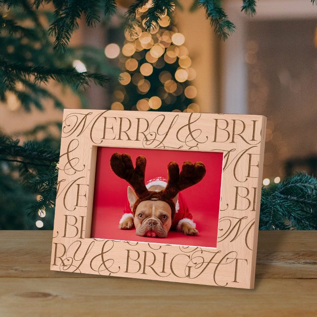 Merry And Bright Christmas Etched Frames (Creator Uploaded)
