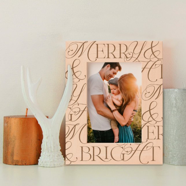Merry And Bright Christmas Etched Frames (Creator Uploaded)