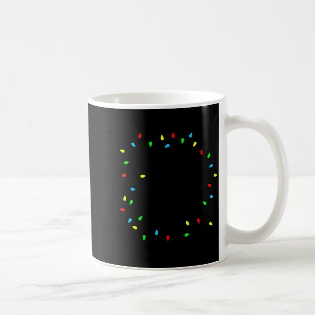 Merry And Bright Christmas Family Pyjamas Matching Coffee Mug (Right)