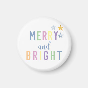 Merry and Bright Christmas  Magnet