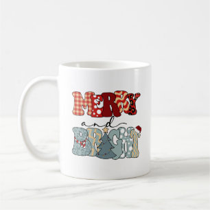 Merry and Bright-Christmas-Merry Xmas-Funny Coffee Mug