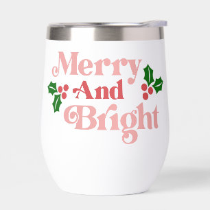 Merry and Bright - Classic Holiday Typography