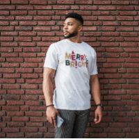 Merry and Bright Colourful Retro Typography