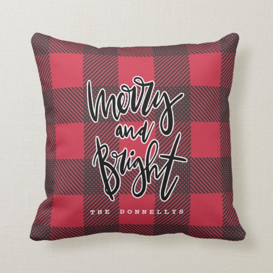 MERRY AND BRIGHT CUSHION