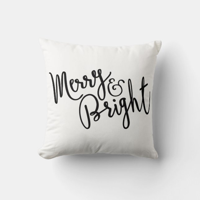 Merry and Bright Cushion (Front)