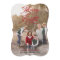Merry and Bright Elegant Red Script Photo Collage
