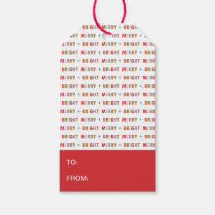 Merry and Bright Gift Tags