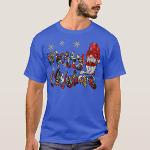 Merry and Bright gnomes christmas lights xmas Love T-Shirt