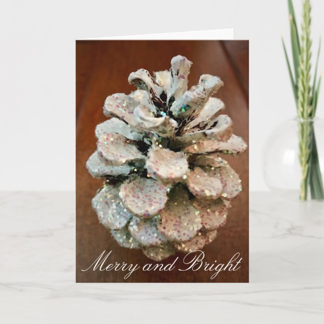 Merry and Bright Holiday Card (Front)