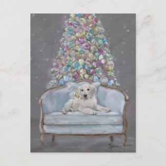 Merry and Bright Holiday Postcard