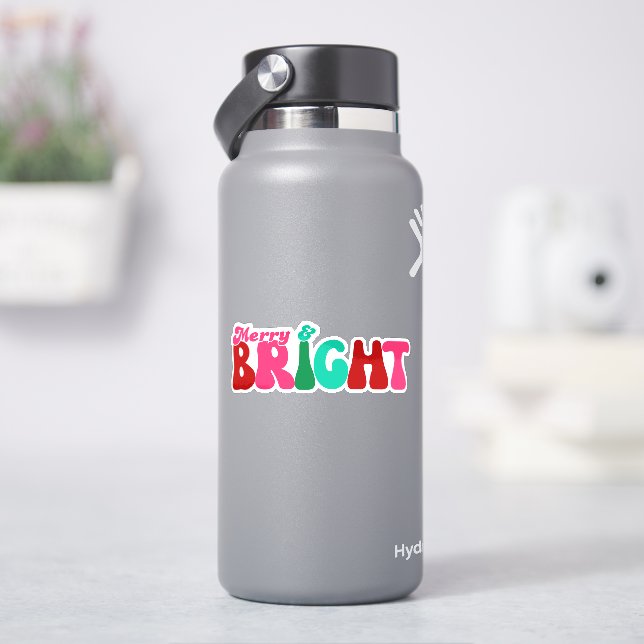 Merry and Bright - Maximalist Christmas  (HydroFlask)