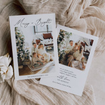 Merry and Bright Modern Minimalist Photo