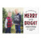 Merry and Bright Modern Red Buffalo Plaid Photo