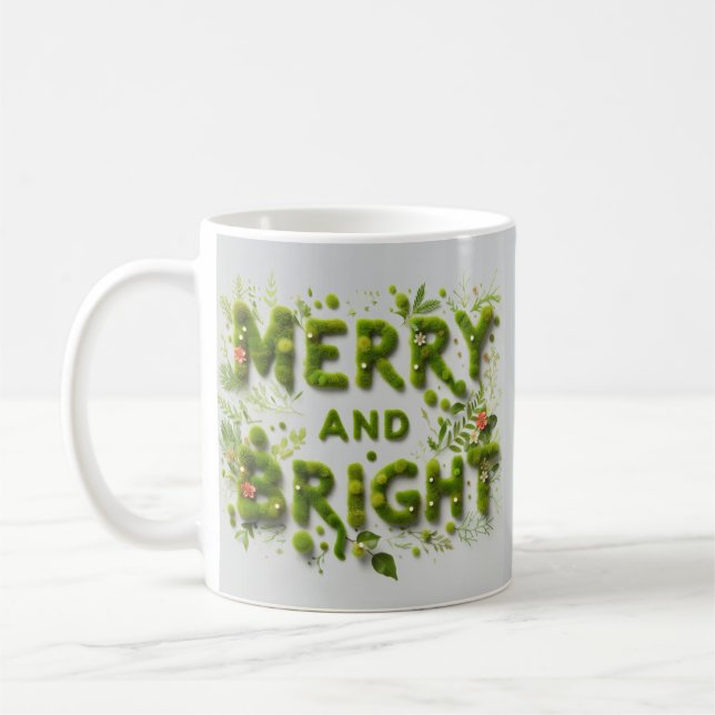 Merry and Bright Mugs  (Left)