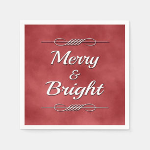 Merry and Bright Napkin