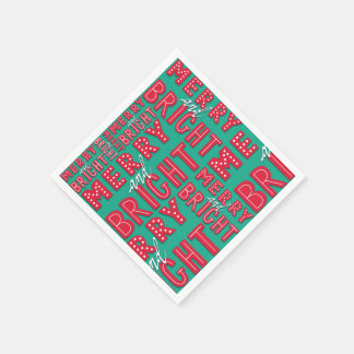 Merry and Bright Napkin