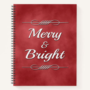 Merry and Bright Notebook