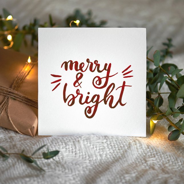 Merry and bright - red (Creator Uploaded)