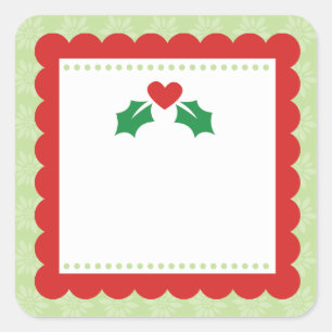 Merry and Bright stickers