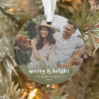 Merry and Bright | Stylish Modern Photo Xmas