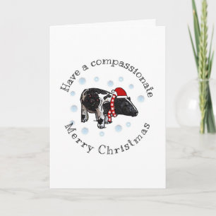 Merry and CompassionateChristmas Holiday Card