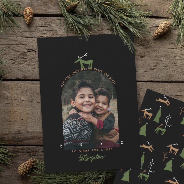 MERRY AND DEER CHRISTMAS INVITATION (Creator Uploaded)